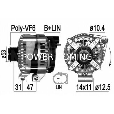 NEW ALTERNATOR 104210-6420   104210-6421 LR034013  LR054994 CPLA-10300-AB